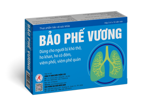 THỰC PHẨM BẢO VỆ SỨC KHỎE BẢO PHẾ VƯƠNG